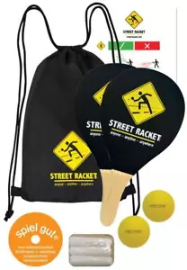 Donic-Schildkröt Street Racket Set | Ballspiel Beachball Strandspiel Schläger - Bild 1 von 12