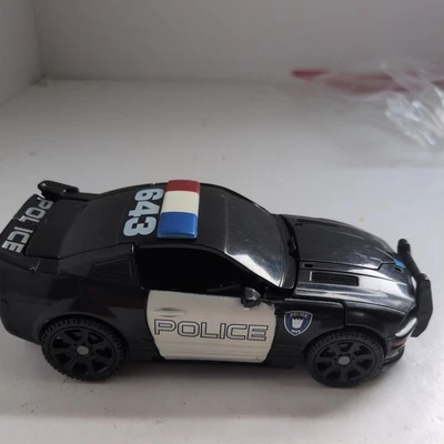 TRANSFORMERS BLADE SHIELD BARRICADE ROBOT POLICE CAR HASBRO 2007 PRE-OWNED - Image 1 of 4