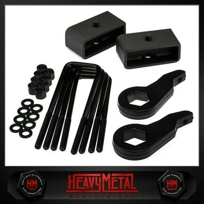 Kit elevador nivelador delantero + trasero de 3" para Chevrolet Avalanche 2500 2001-2006 Foto 1 de 4