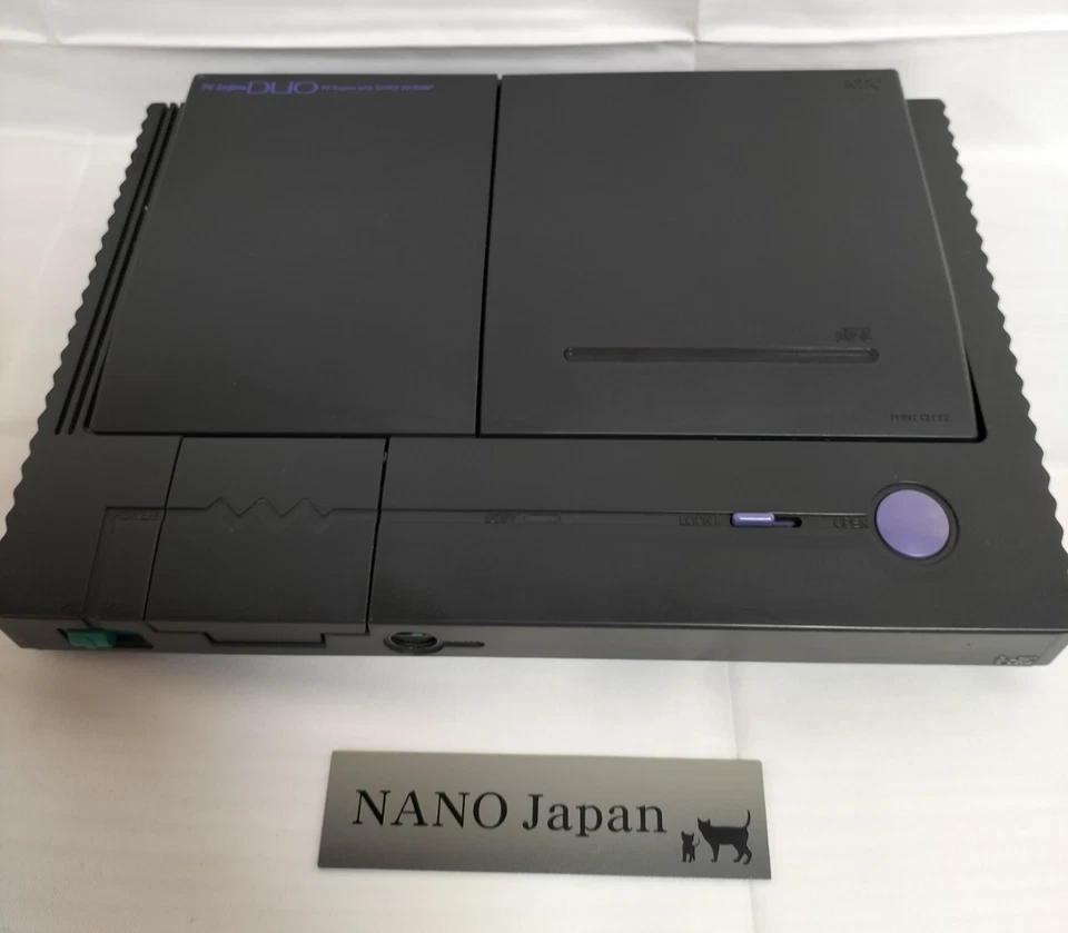 Консоль NEC PC Engine DUO Turbo Duo только PI-TG8 HuCard работает / компакт-диск не работает - Изображение 1 из 4