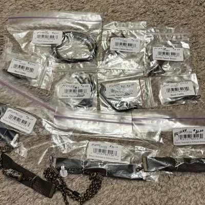 Lote de brazaletes borlas de cuero hágalo usted mismo borlas borlas de gamuza para hacer bolsos o joyas Foto 1 de 4