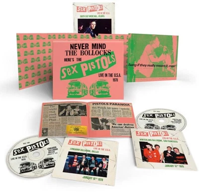 The Sex Pistols - Live In The U.S.A. 1978 [3 CD] [New CD] Foto 1 de 2