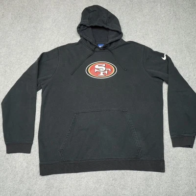Sudadera con Capucha San Francisco 49ers Nike XL NFL Fútbol Sudadera Negra Foto 1 de 4