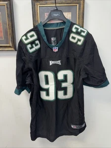 Philadelphia Eagles Jernigan Nike Black NFL Football Jersey Mens Sz. 48 On Field - Picture 1 of 10