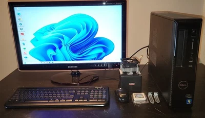 Dell Vostro 260s Computer/PC, i5, 8GB RAM, 256GB SSD, 1TB HDD Windows 7 + 11 - Bild 1 von 4