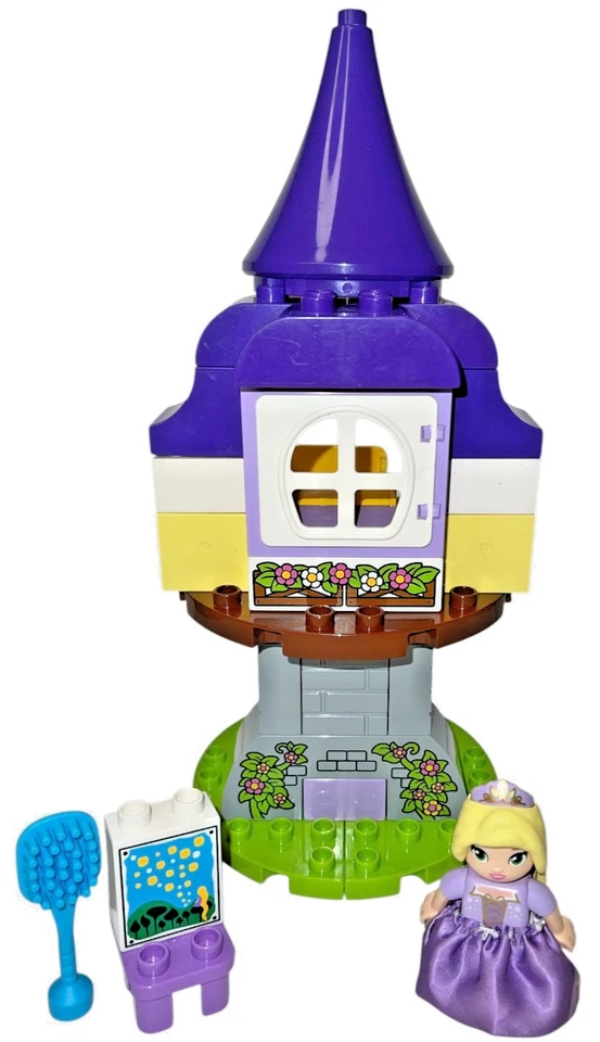LEGO DUPLO Disney Princess 10878 Rapunzel’s Tower Tangled Set - Casi Completo Foto 1 de 4