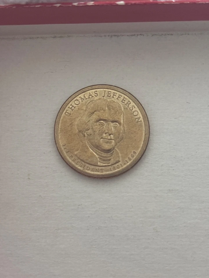 1801-1809 Thomas Jefferson One Dollar Gold Coin  1 dollar  - Image 1 of 1