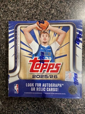 2025/26 Topps Basketball MEGA box sealed - Image 1 of 3