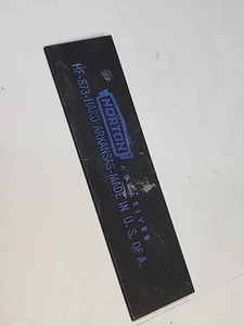Norton Hard Arkansas Oilstone Hf873 Öl Stein Schärfen schwarz 3 3/4" x 1" Keil - Bild 1 von 6