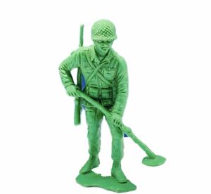 Toy soldier vtg military figure 6 inch 6" army mee marx Land Mine demining usa 4