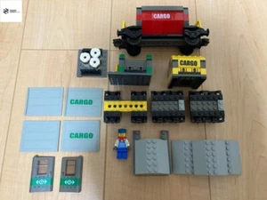 LEGO World City Cargo Train 4512 In 2003 Used Retired W/Manual - Picture 1 of 6