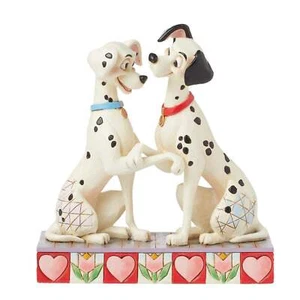 Jim Shore 101 Ways to Love You - Dalmations Pongo and Perdita 6016331 ¡Nuevo! - Imagen 1 de 6
