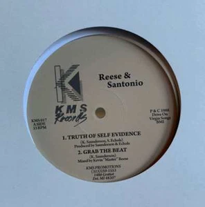 Reese & Santonio - Truth Of Self Evidence (12") (Clear) - Picture 1 of 2
