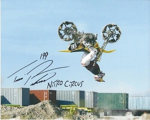 TRAVIS PASTRANA Signed 8.5 x 11 Photo Signed REPRINT X Games Racing NITRO CIRCUS - Picture 1 of 1