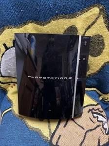 Consola Sony PlayStation 3 PS3 80 GB CECHK01 ¡Negra! ¡PROBADO! - Imagen 1 de 6