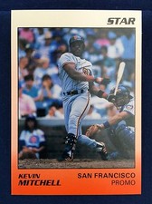 1989 Star Company KEVIN MITCHELL Limited Edition PROMO CARD  E5105130