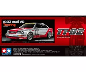 Tamiya 58699 - 1:10 RC Audi V8 1992 Tourenwagen (TT-02) - Nuovo - Bild 1 von 1