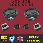 Audison Voce AV K6 2 WAY Component 165mm 6.5" Car Speakers 16.5cm New In