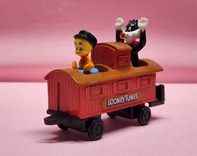1989 年 ERTL Looney Tunes 火车 Sylvester & Tweety in Caboose Warner Brothers Inc.  — 第 1/4 张图片