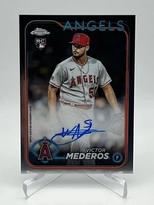 2024 Topps CHROME UPDATE VICTOR MEDEROS RC AUTO # - Picture 1 of 2