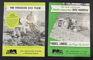 1950 Ferguson Disc Plow & Harrow Farming Brochures....2 Items - Picture 1 of 9