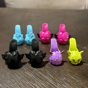 MONSTER HIGH Shoe Lot Dead Tired Powder Slippers Clawdeen Abbey Draculaura TY030 - Picture 1 of 7