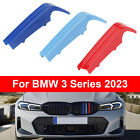 Tri-Colour Front Grille Grill Cover Strips Clip Trim for BMW 3 Series 2023