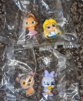 Disney Doorables Series Figures Lot of 4 - sealed in plastic bag - Image 1 of 4