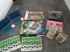 kids game bundle-operation,battle ships,ben 10 guess who,brave jigsaw,party+more