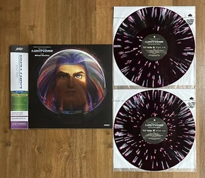 Lightyear movie Soundtrack 2xLP Splatter color vinyl record PIXAR Toy Story buzz - Picture 1 of 2