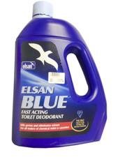 Elsan Blue Fluid 4L Toilet Chemical Caravan/Motorhome 