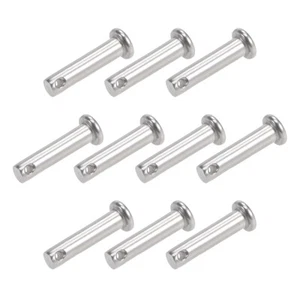 Trou Unique Goupille Blocage 6mm x 25mm Acier Inoxydable Blocage Goupille 10Pcs - Photo 1/4