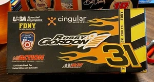 Robby Gordon #31 Cingular FDNY 2003 Monte Carlo 1:24 Bank - Picture 1 of 4