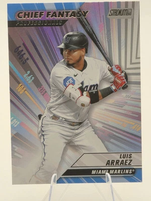 2024 Topps Stadium Club CFPro CFPRO-12 Luis Arraez Miami Marlins - Image 1 of 2