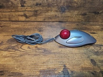 Logitech Trackman Marble Trackball Wired USB Mouse T-BC21, P/N 810-000767 Tested - Image 1 of 4
