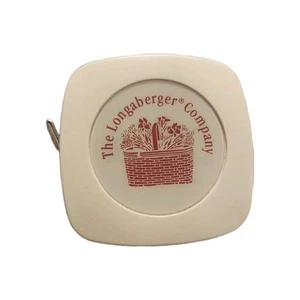 The Longaberger Company Baskets Barlow Square Measuring Tape W. Germany - Picture 1 of 14