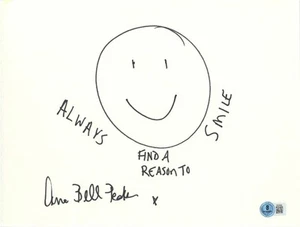 ANNA BELL PEAKS SIGNED 9x12 ORIGINAL SKETCH ADULT MOVIE STAR ACTRESS BECKETT BAS - Picture 1 of 2