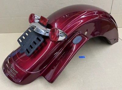 2009-2023 Harley-Davidson FLHX Street Glide Touring Rear Fender Velocity Red - Image 1 of 4