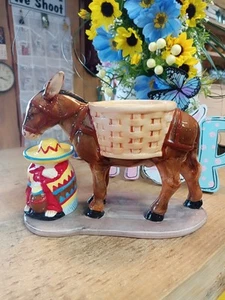 Mexikanischer Senor Esel Kerzenhalter Ständer Cinco De Mayo Dekor Hispanic Mexico - Bild 1 von 7