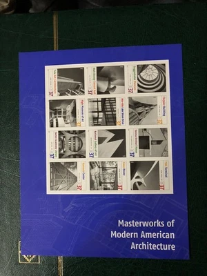 SFSTAMPS US Scott 3910 MODERN AMERICAN ARCHITECTURE Sheet of 12 MNH 2005 Indent - Image 1 of 2