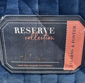 STEARNS & FOSTER RESERVE KING EURO PILLOWTOP FIRM MATTRESS CLOSEOUT + BONUS - Picture 1 of 6