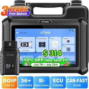 2025 XTOOL D7W ECU Coding Atuo Scanner Bidirectional Diagnostic Scan Tool PMI - Foto 1 di 12