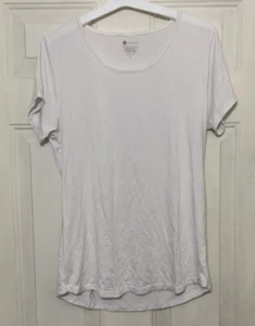 Heirloom Women’s Brand T -Shirt White Round Neck Short Sleeve. Size Large - Picture 1 of 3