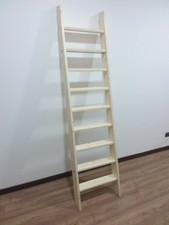 Scala legno soppalco cameretta letto a castello barca camper salvaspazio abete