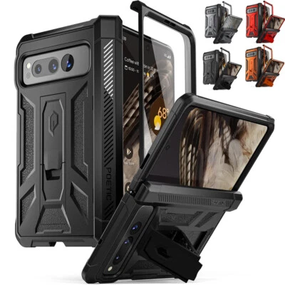 Funda para Google Pixel Plegable 5G 2023 Cuerpo Completo Cubierta Antigolpes con Pata de Cabra Foto 1 de 4