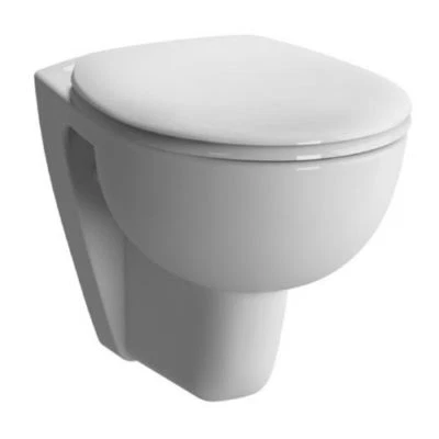 Vitra Care2 Wand Tiefspül WC erhöht rollstuhlgerecht 5812N003-1130 inkl. WC-Sitz - Bild 1 von 2