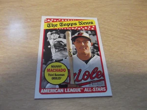 2018 TOPPS HERITAGE BB #292 MANNY MACHADO ALL-STAR ORIOLES - Picture 1 of 1
