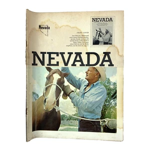 Vintage Summer 1965 Nevada Highways & Parks Magazine Joel McCrea in Ruby Valley - Picture 1 of 5