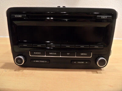 Autoradio CD  VW 1K0035186AN SW5006 HWH03 RCD310 GRO-633 VWZ4Z2M1240248A DELPHI - Bild 1 von 4