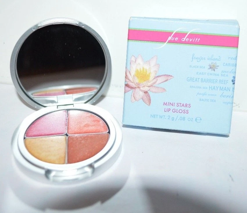 Блеск для губ Sue Devitt mini stars quad 0,08 унции/2 г манди - Изображение 1 из 1